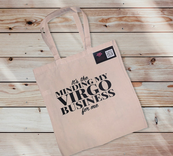 Minding My Virgo Business Tote Bag